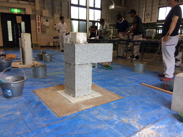 前期技能検定の写真