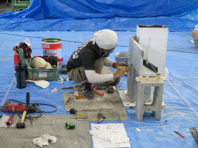 前期技能検定の写真