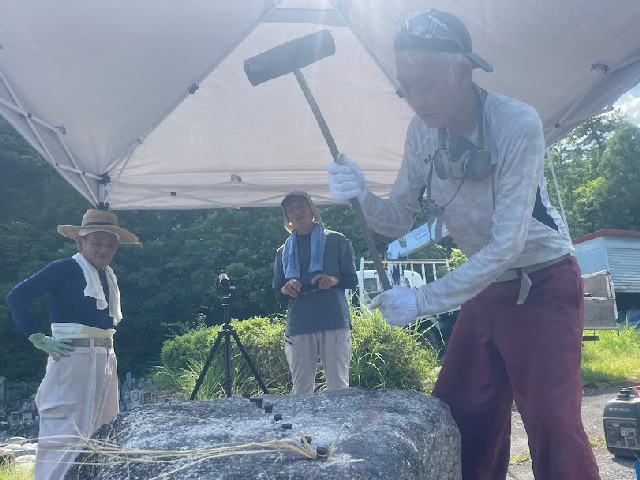 小割作業の写真