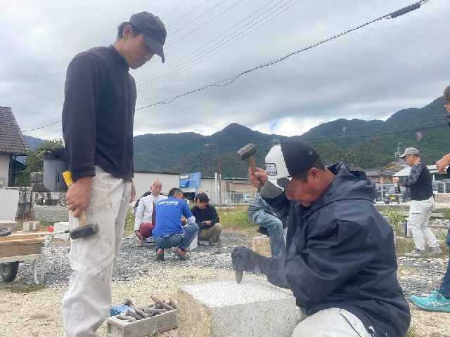 次世代への技術指導